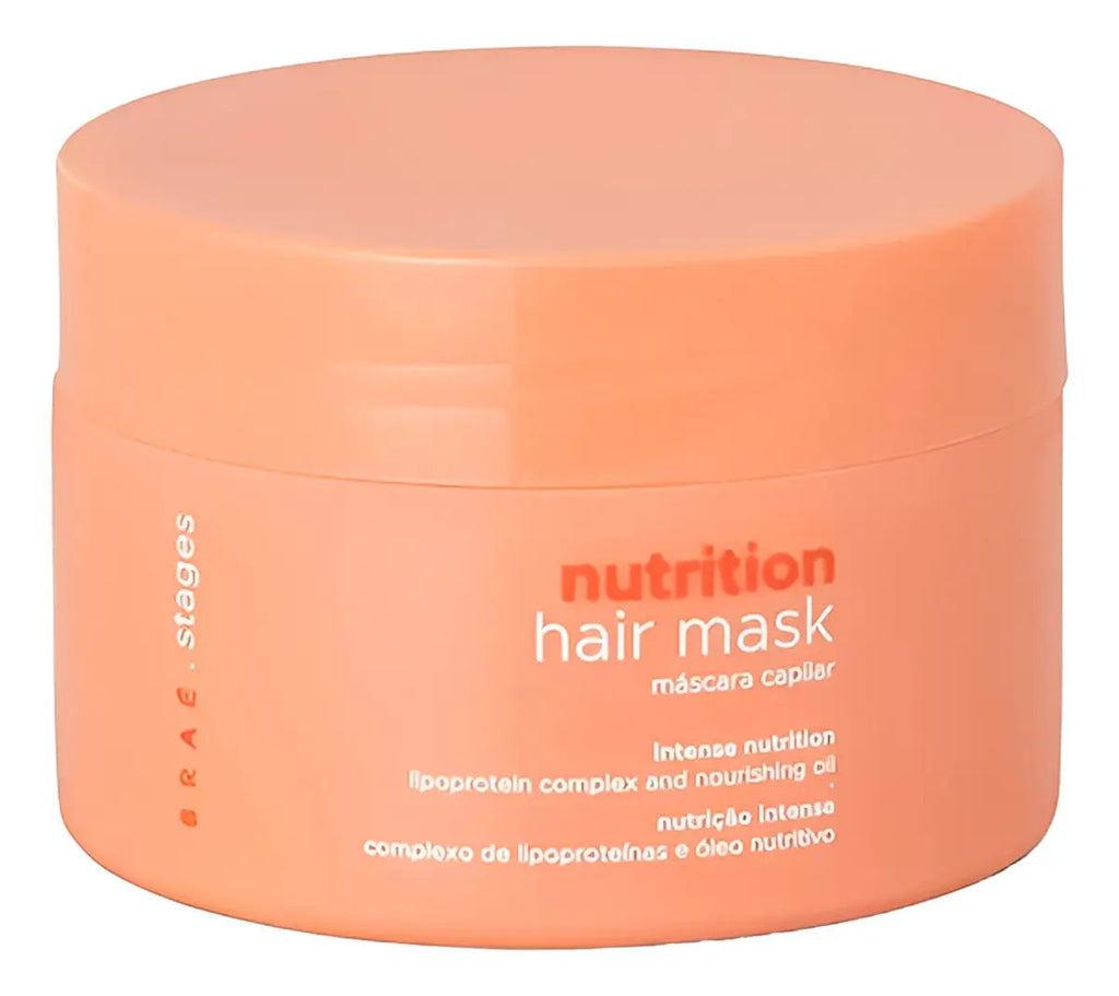 Kit Brae Para Nutrição Linha Braé Stages Nutrition with three items, featuring colorful packaging and product details.