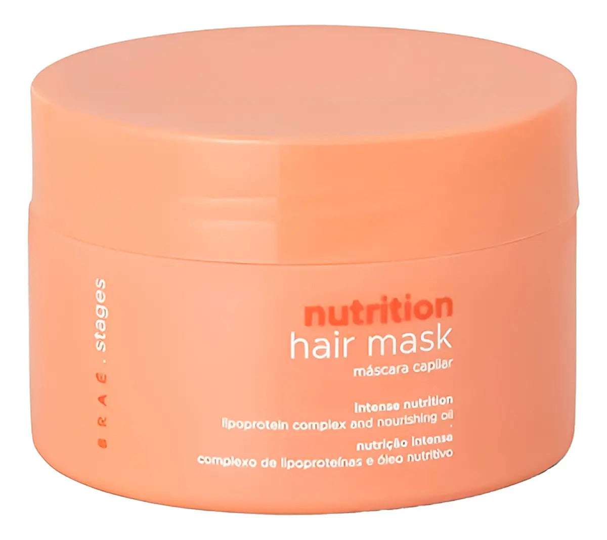 Kit Brae Para Nutrição Linha Braé Stages Nutrition with three items, featuring colorful packaging and product details.