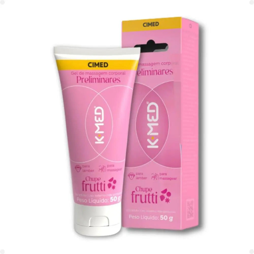 Lubrificante K-med Preliminares 50g Cimed Sabor Tutti Frutti