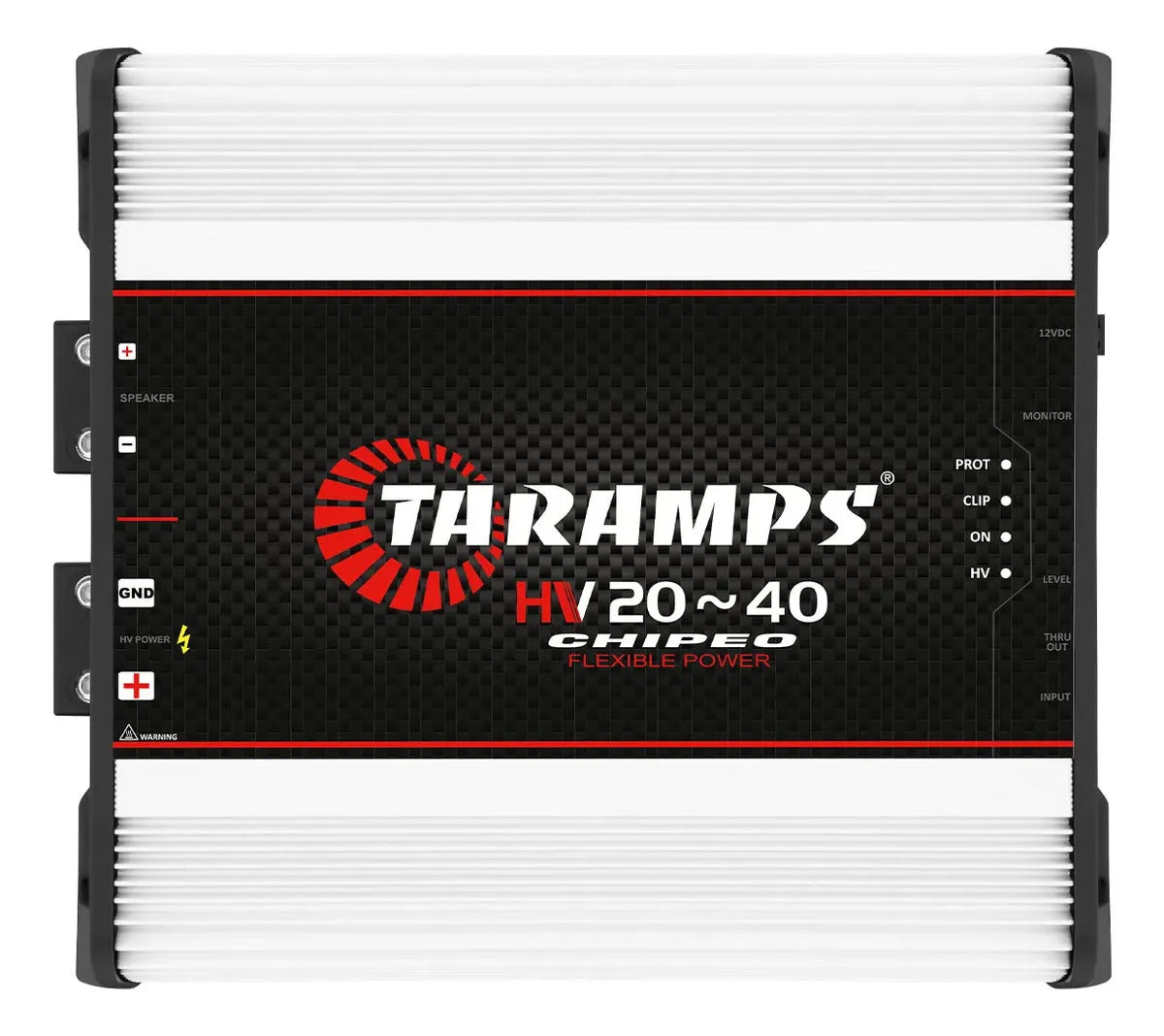 Módulo Amplificador Taramps HV 20-40 CHIPEO 40000W 1 Canal p/ Som Automotivo