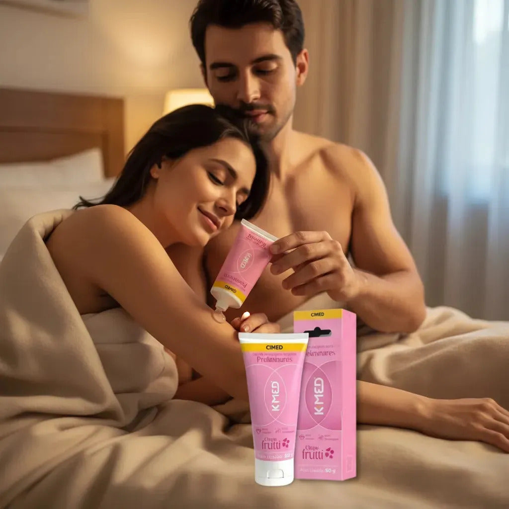 Lubrificante K-med Preliminares 50g Cimed Sabor Tutti Frutti