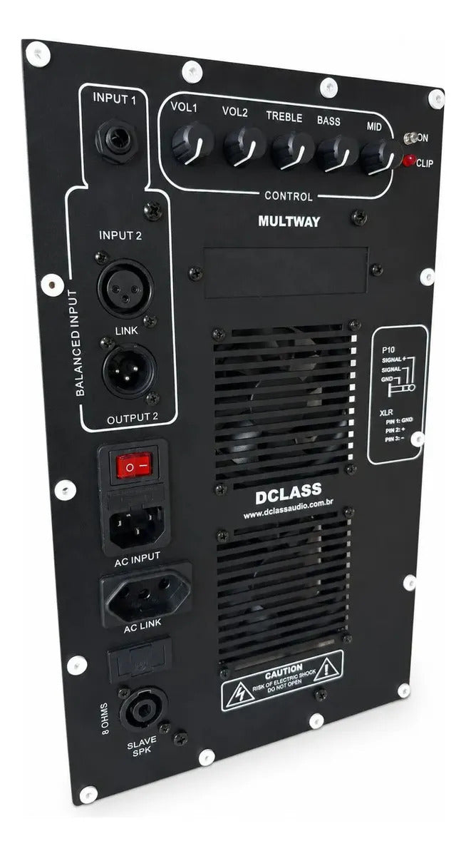 Painel Dclass Ativo Inbox 1000w Rms 4 Ohms Multivias