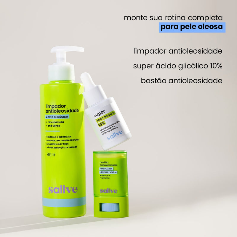 Sallve Anti-Oiliness Stick 15g With Niacinamide