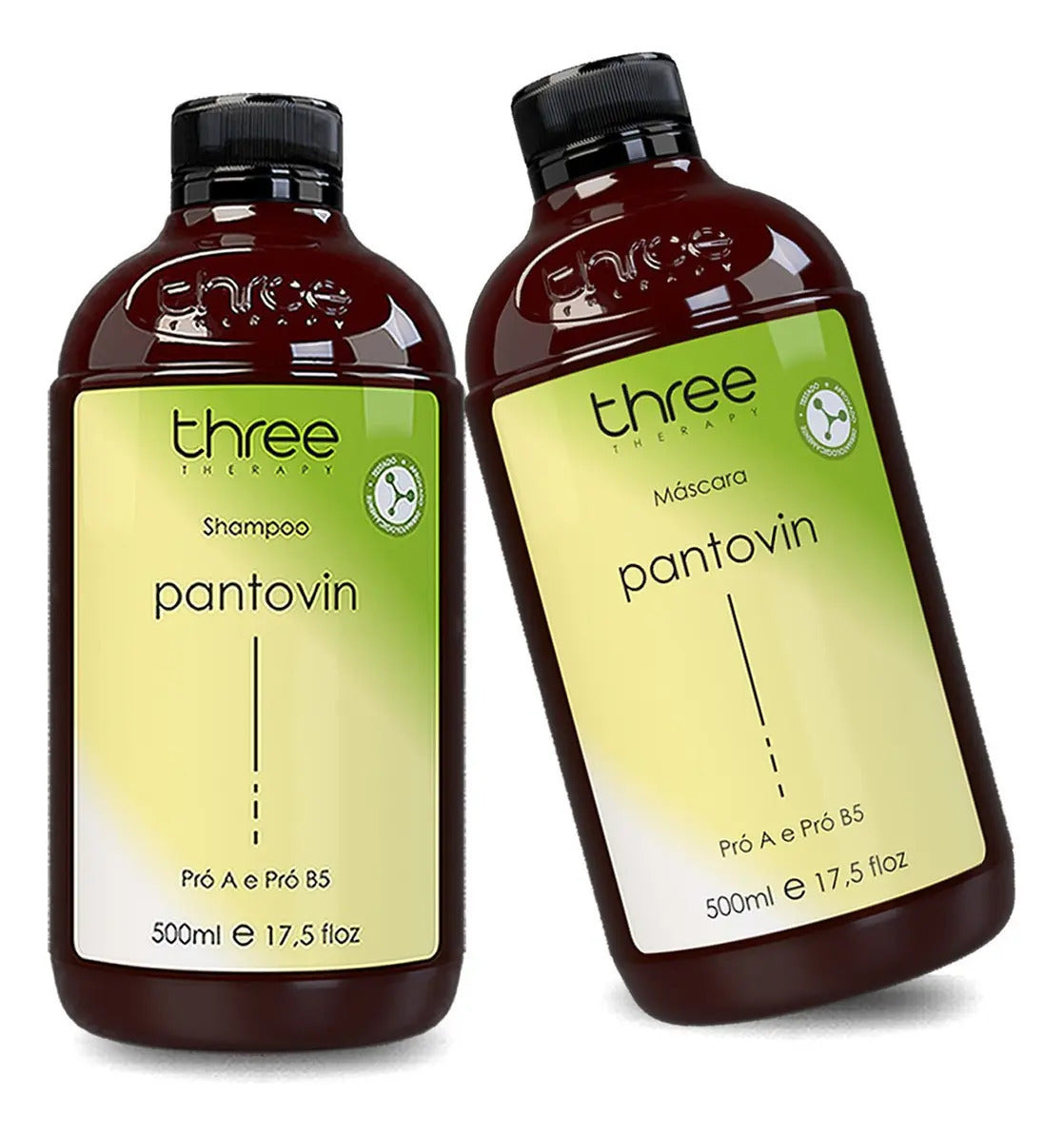 Three Therapy Pantovin Shampoo & Mask Kit 2 × 500ml