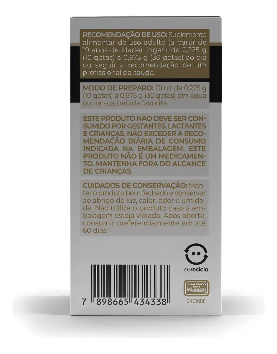 Suplemento em gotas Própolis Vitafor Extrato Verde E Vermelho Frasco 20ml Sem sabor
