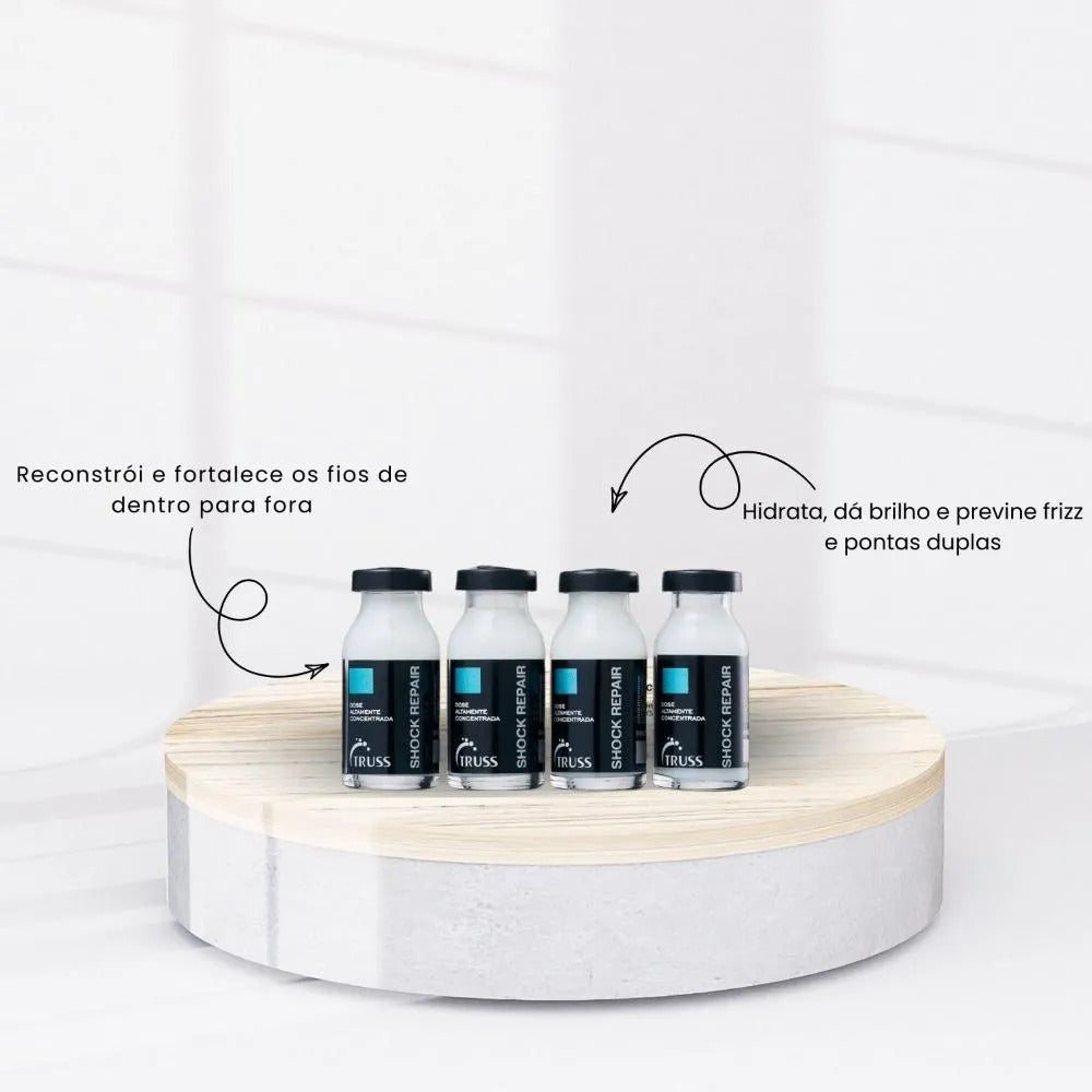 Truss Shock Repair Hair Treatment Ampoules 4 x 17 ml