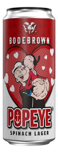 Combo 4 Cervejas Popeye Progressive Spinach Lager - 473ml