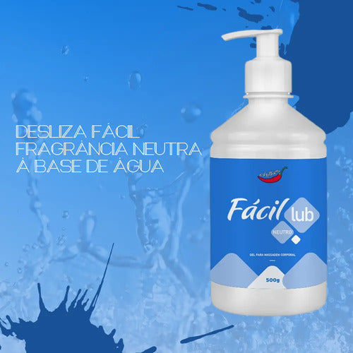Lubrificante Íntimo Comfort Lub 500g Gel Neutro Deslizante