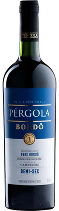Pérgola Bordô Demi-Sec Red Wine 1L — Brazilian Table Wine