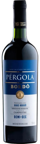 Pérgola Bordô Demi-Sec Red Wine 1L — Brazilian Table Wine