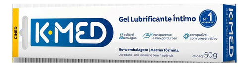 Kit C/ 12 Unidades - Gel Lubrificante Íntimo K-med 50g