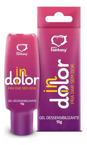 IN DOLOR Desensitizing Anal Gel Lubricant with Aloe 15g