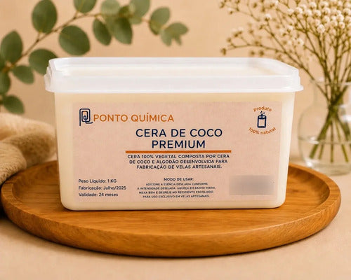 Premium Coconut Wax for Container Candles 1 kg