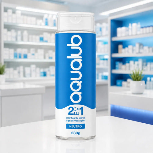 Gel Lubrificante Íntimo K-med 2 Em 1 203g Base D'água Neutro