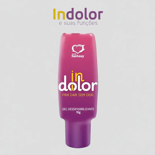 IN DOLOR Desensitizing Anal Gel Lubricant with Aloe 15g