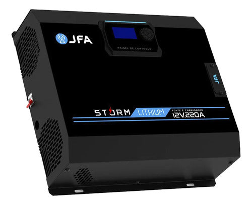 Fonte Storm Lithium 220a Jfa Bivolt Carregador Bateria Lítio