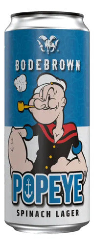 Combo 4 Cervejas Popeye Progressive Spinach Lager - 473ml