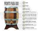 Premium Umburana Wood Barrel – 2 Liters (Vertical Luxury Edition)