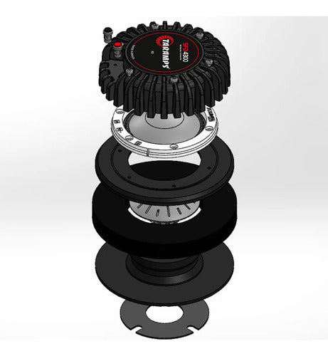 Driver Taramps Sfd 4300 Fenólico Corneta 150 Watts Rms 8 Oh