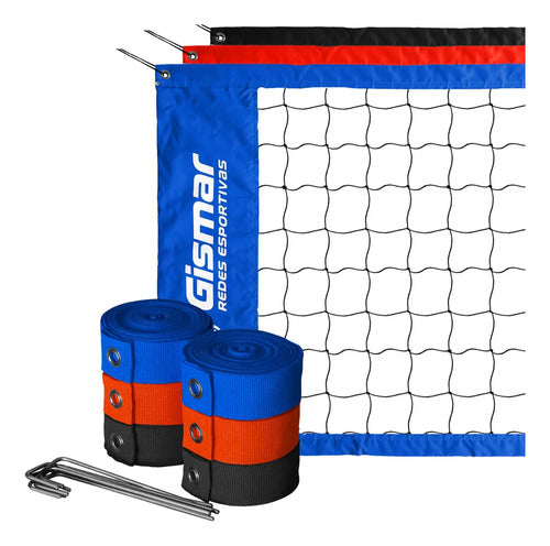 Footvolley Kit: Official Pro Net & Court Boundary Lines