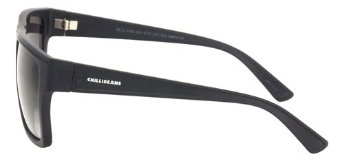 Óculos De Sol Masculino Chilli Beans Quadrado Degradê Preto