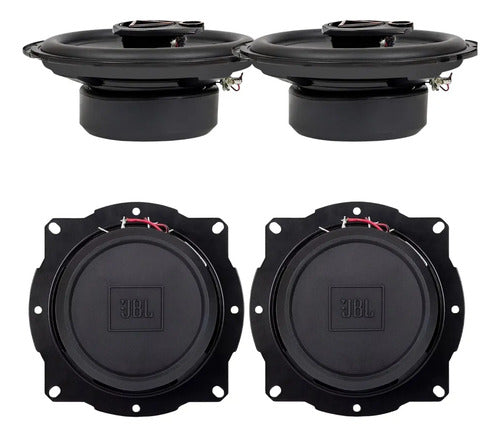 Kit 4 Alto Falantes 6trms80 + 5trms80 + Módulo Taramps Ts400