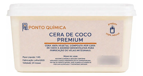 Premium Coconut Wax for Container Candles 1 kg