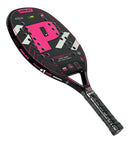 Beach Tennis Freestyle Racket 3k Carbon Original Prolife Pink