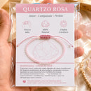 Pulseira Pedra Natural Ajustável Facetada 2mm Escolha