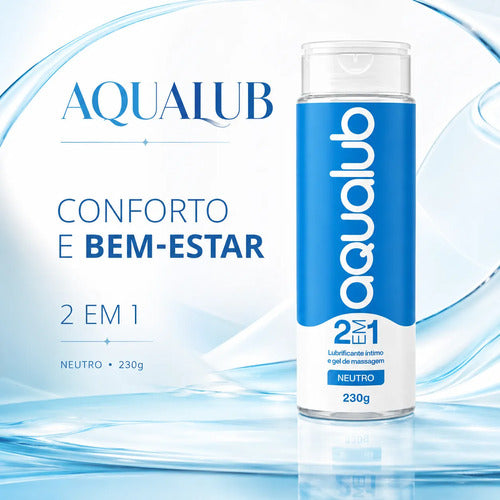 Gel Lubrificante Íntimo K-med 2 Em 1 203g Base D'água Neutro