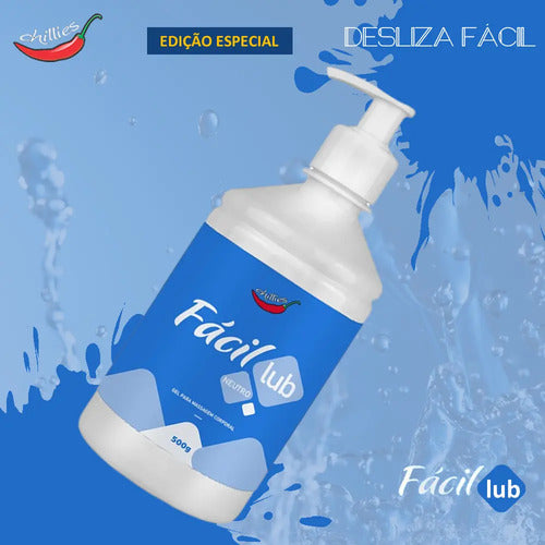 Lubrificante Íntimo Comfort Lub 500g Gel Neutro Deslizante