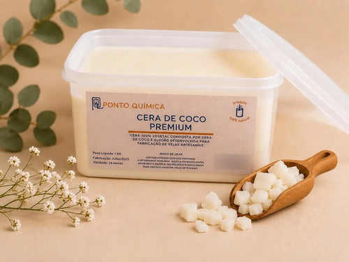Premium Coconut Wax for Container Candles 1 kg