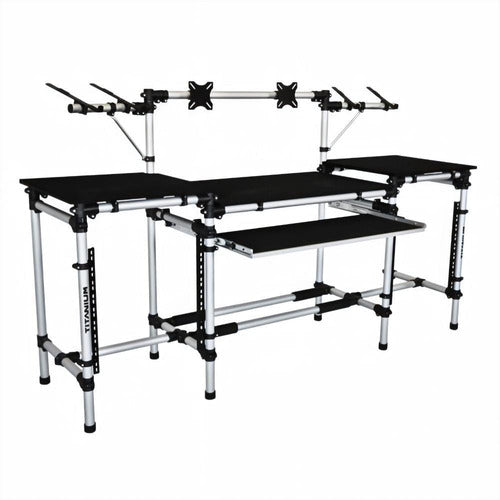Titanium Rav Rack for Studio Equipment DJs &amp; Producers