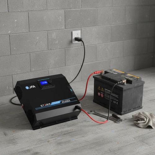 Fonte Storm Lithium 220a Jfa Bivolt Carregador Bateria Lítio