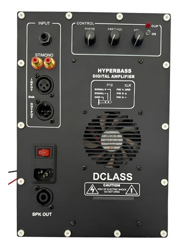 Kit Dclass P/ Ativação De Caixas Sub Graves 700 Watts Rms