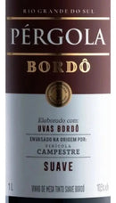 Pérgola Villa Campestre Bordô Sweet Red Wine 1L — Brazil