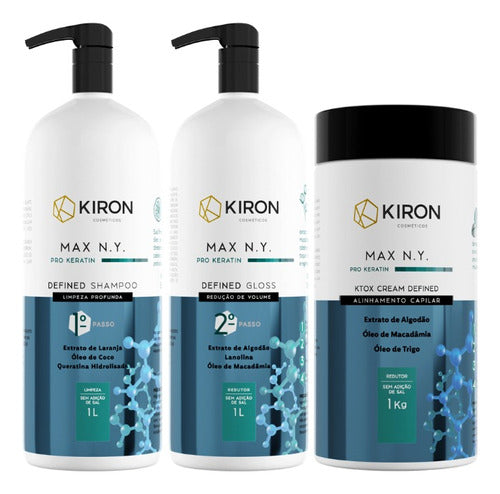 Kiron Defined Gloss Max NY Pro Keratin Progressive Brush