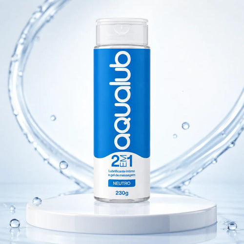 Gel Lubrificante Íntimo K-med 2 Em 1 203g Base D'água Neutro