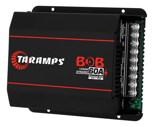 Fonte Carregador Automotiva Taramps Caixa Bob Dynamic 60a