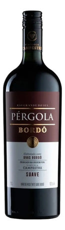 Pérgola Villa Campestre Bordô Sweet Red Wine 1L — Brazil