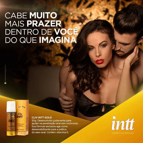 Intt Cliv Gold Extra Strength Anal Desensitizing Gel 30g