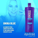 Agilise Unika Blue Gel Brazilian Protein 1000ml/ 33.8 fl.oz.