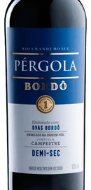 Pérgola Bordô Demi-Sec Red Wine 1L — Brazilian Table Wine
