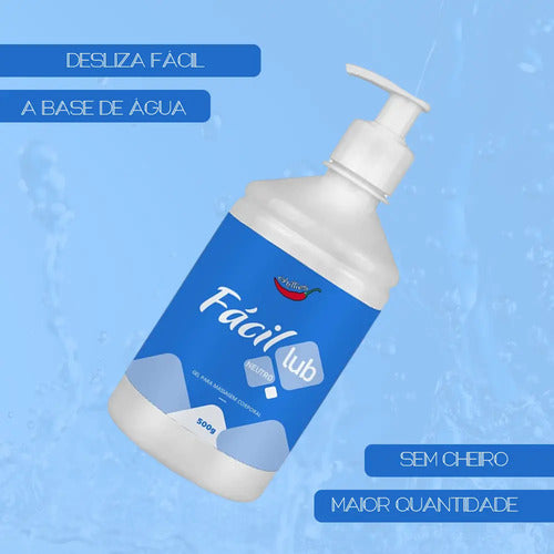 Lubrificante Íntimo Comfort Lub 500g Gel Neutro Deslizante