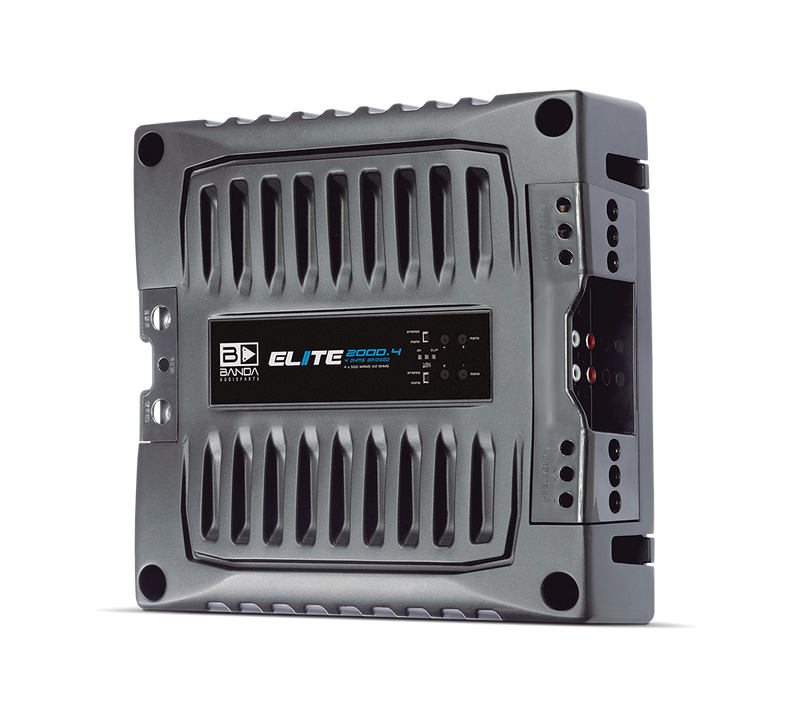 Banda Elite 2000.4 Amplifier Audio Car 2000 Watts RMS 4 Channels