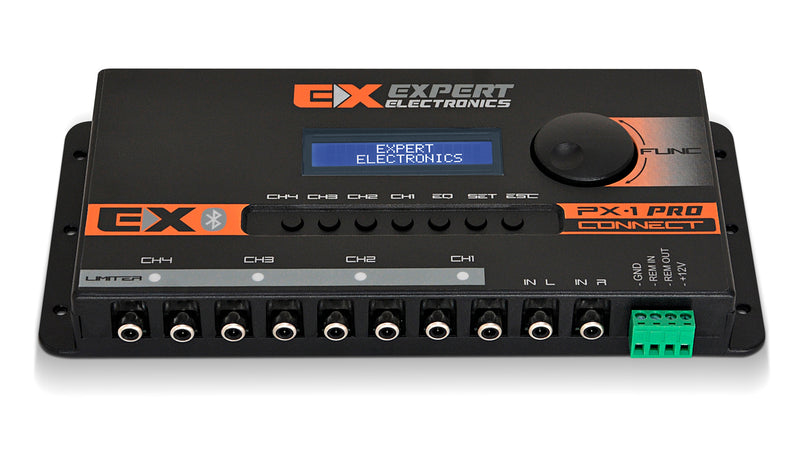 Crossover Expert Eletronics PX2 6-Kanal-Equalizer, digitaler Audioprozessor 
