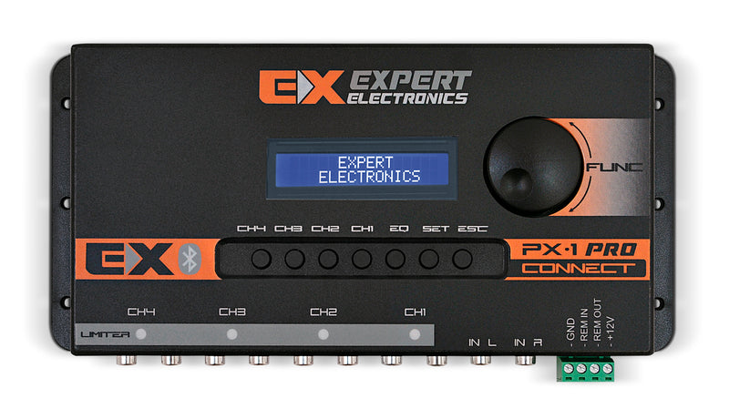 Crossover Expert Eletronics PX2 6-Kanal-Equalizer, digitaler Audioprozessor 