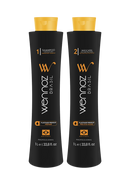Wennoz Brasil Honma Tokyo Kit Plasthair Premium Precious Blend 2x1000ml/33.8 fl.oz.