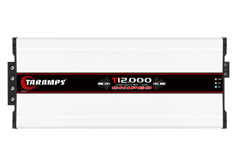 Taramps T12.000 Chipeo 12000 Watts RMS 1 or 2 ohms 1 Channel Amplifier Audio Car