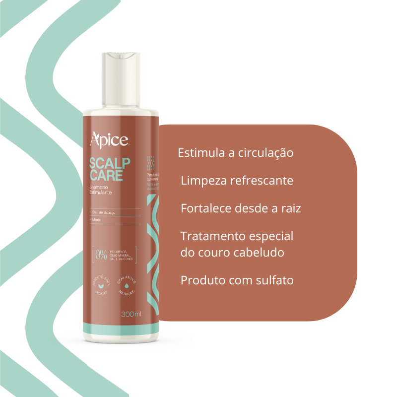 Kit Scalp Care - Shampoo, Condicionador, Máscara, Shampoo em pasta e Tônico (5 Steps)